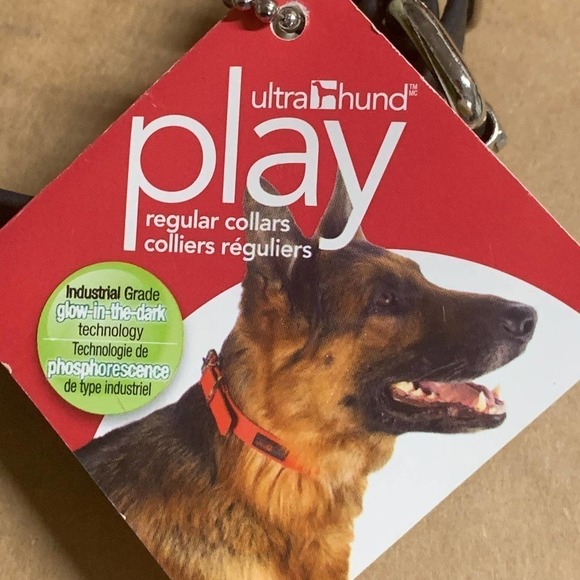 Ultrahund Play Coated Webbing Regular Dog Collar - Picture 2 of 8